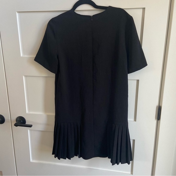 Zara Classic Black Ruffle Hem Dress - Picture 7 of 11
